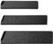 Aeaocvo Lot de 3 housses de protection pour couteaux de moins de 20 cm, 6 pouces, 5 pouces, protection de lame ABS avec polaire, protège-lame