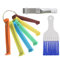 Condenser Fin Comb Set, Stainless Steel Air Conditioner Cleaning Tool, Portable Radiator and Evaporator Coil Cleaner for Ac Maintenance, Hvac System Refrigerator Coils