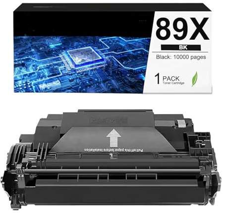 Tonerkartusche 89X (mit Chip), kompatibel mit HP 89A 89X CF289A CF289X für HP Laserjet Enterprise M507 M507dn M507x MFP M528dn MFP M528f Flow MFP M528z (10.000 Seiten)