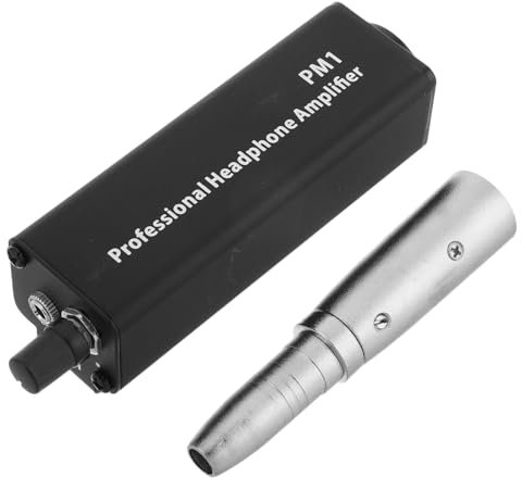 DIYEAH 1set Amplificatore Per Cuffie Portatile Leggero e Compatto Per Audio e Potente Per Viaggi e Studi Supporta Diverse Interfacce