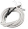 BlesConi Juego de electrodos de encendido de cerámica para parrilla de barbacoa con alambre resistente al calor de 700 mm de largo, compatible con Weber 1100 211298 211901 para modelos Kenmore