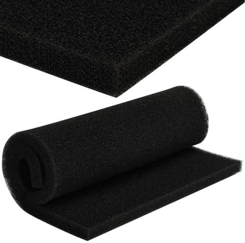 Spugna Acquario Filtro Aria Moto Spugna Filtrante per Acquario Filtro Aria Decespugliatore 30cm*21cm*15mm per Scooter Motociclette Tosaerba Purificatori d'Aria Motozappe Acquari(30cm*21cm*15mm)