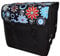 FAHRRADTASCHE 26 28 Erwachsene Satteltasche Gepäckträgetasche Doppel 2x15l / Einzelne 1x15l (15. Duo - Blumen)