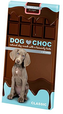 Dog Choc Hunde-Snack Classic, 2-5 Stück pro Tag, 3er Pack (3 x 100 g)