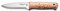 J&V Adventure Knives JV Cuchillo WOODLORE XS Abedul para Caza, Pesca, Supervivencia y Bushcraft Realizado en Albacete + Portabotellas de Regalo