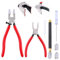 Keadic,Set di utensili professionali per tagliapavetri con pinze per vetro, pinze da corsa in vetro, punta in carburo da 2 mm a 20 mm, con 2 lame sostituibili per specchi, mosaico, vetro colorato