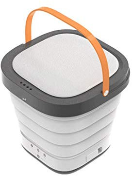 Lavatrici portatili Lavatrice portatile e asciugatrice risparmio energetico 40W mini lavatrice pieghevole per vestiti per bambini calzini biancheria intima in appartamenti di viaggio completamente aut