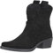 Elara Damen Stiefeletten Cowboy Boots Chunkyrayan 301-A31S Schwarz-41