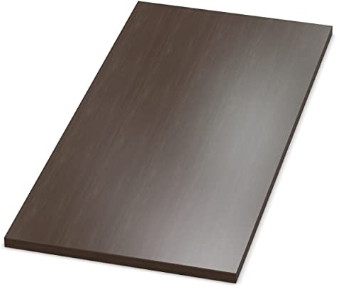 AUPROTEC Tischplatte 19mm Eiche Piemont Mokka 1600 mm x 700 mm Holzplatte Dekor Spanplatte mit 2mm ABS Kante Auswahl: 160x70 cm