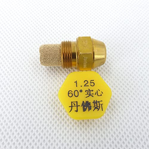 Danfoss Nozzle Danfoss Oil Fired Boiler Burner Nozzle 1.25 x 60°S USgal/h 60 Degree Spray Pattern Heating Jet