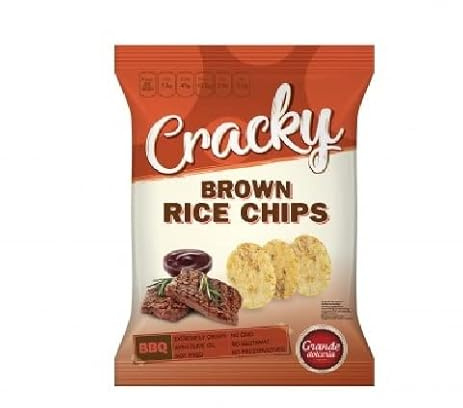 CRACKY Rice Chips (BBQ, 24)