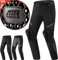 SHIMA Mixte Rush 2.0 Combinaison Moto, Femme Pantalon/Regular/Noir, S EU