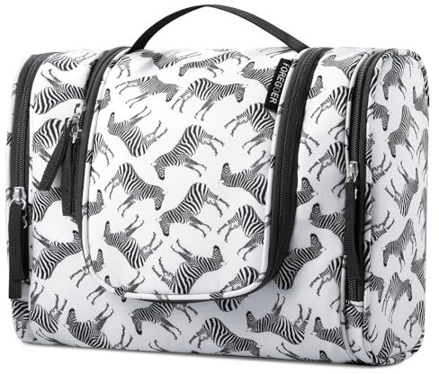 FOREGOER Trousse de Toilette Voyage Grande Sac de Toilette cosmétiques à Suspendre Vanity Femme