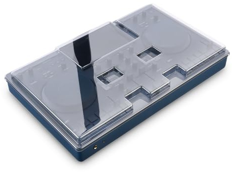 Decksaver Cover for AlphaTheta Omnis Duo - Super-Durable Polycarbonate Protective lid in Smoked Clear Colour, Made in The UK - The DJs' Choice for Unbeatable Protection
