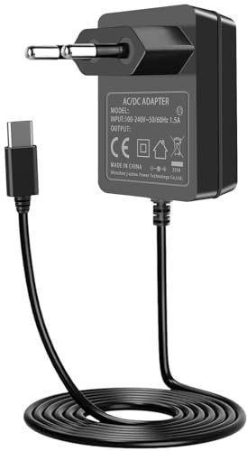 USB C Ladegerät 27W Netzkabel, einstellbare Spannung Ausgang DC 5V 9V 12V 15V AC Power Adapter für Raspberry Pi 4 5, für Sony Lautsprecher Smartphone.