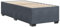 vidaXL Bettgestell, Bettrahmen mit Lattenrost, Polsterbett Bett für Schlafzimmer, Einzelbett Schlafzimmerbett, Dunkelgrau 90x200cm Samt