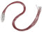 sourcing map 10pcs 24 Inch Waxed Necklace Cord, Bulk Necklace String with Clasp 1.5mm Waxed Leather Cord Rope for Jewelry Making DIY Bracelet Pendant,Claret