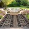 SHACOS Outdoor Teppich Wetterfest 240x300 cm, Kunststoffteppich Picknickdecke Wendbar UV-bestandig Patio Rug Camping Outdoor Teppich für Terrasse Balkon Garten Deck
