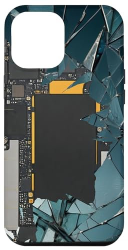 Carcasa para iPhone 12 Pro Max Plano de placa base vintage
