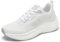 DANNTO Damen Laufschuhe Turnschuhe Atmungsaktiv Sportschuhe Leichte Sneaker für Outdoor Fitness Gym Schuhe(Weiß,40)