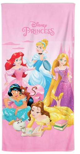 Disney Jay Franco Toalla Playa Stitch Princesas 70x140cm 100% Microfibra Modelo: JE12673VL