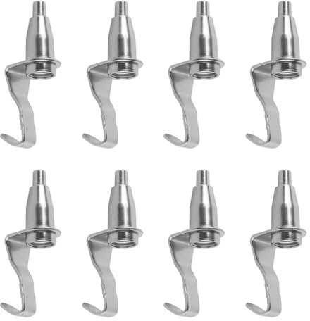 Laroal Lot de 8 Crochets réglables en métal pour galerie d'art