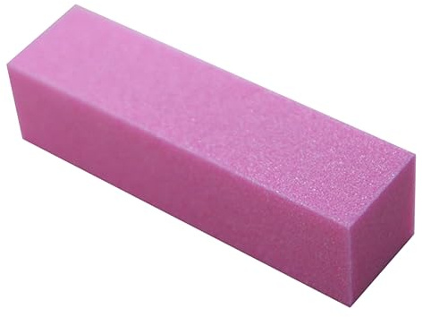 Nagelpufferblock Schleifklotz für Finger und Zehennägel Rosa
