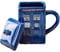 ZONSUSE Mug humoristique en céramique avec couvercle, tasse à café carrée en céramique, peut contenir 450 ml de votre café, thé ou autre boisson préférée, cadeau créatif pour enfants et hommes, 450 ml
