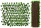 générique haie artificielle compatible avec 15.7in Begonia leaves,brise vue balcon feuillage Clôture de jardin, fond de plante verte, décoration de jardin de balcon