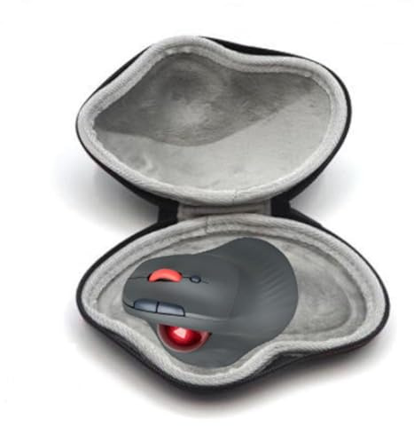 GRwzuPUEG Wireless Trackball Mouse Vertical Rollerball Mouse Rechargeable Ergonomic Mice With Bag Compatible With Laptop Computer(mouse and bag)