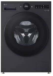 LG Waschmaschine Matte Black 11 kg 1.350 U./Min. EEK A-40% mit AI DD® & TurboWash®360° F4WX801YB