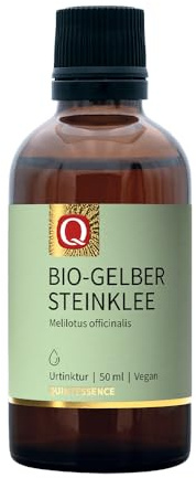 Bio Kräutertinktur Gelber Steinklee 50 ml, nach Paracelsus, Quintessence