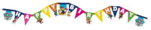 tib 19703 Paw Patrol Party Girlande, Mehrfarbig, Einheitsgröße