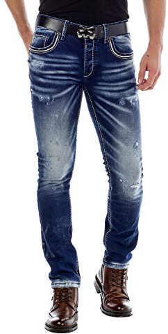 Cipo & Baxx Herren Jeans | Modelle mit Ziernähten | Alltag & Trend Design | Alltagstauglich | für individuelle Outfits
