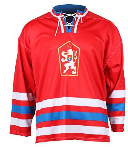 Merco Eishockey-Trikot Replike ČSSR 1976 (Rot, XL)