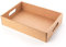 ONLY BOXES, Bandeja - Cesta de Cartón con Asas, 33 x 22 x 7, 10 Unidades