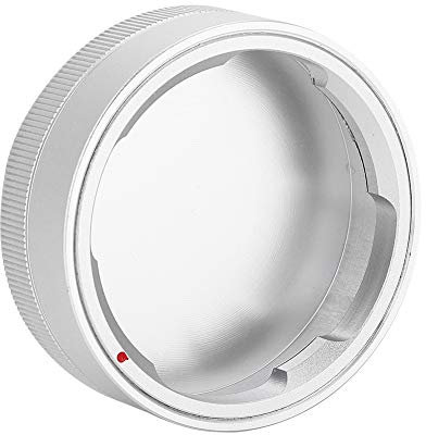 Rückdeckel Rear Lens Cap, aus Premium Legierung, Objektivdeckel (hinten) Kamera Deckel Cover Schutzkappe Kompatibe mit Leica M Mount Kamera(Silever)