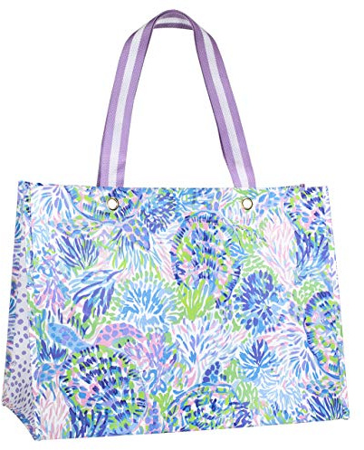 Lilly Pulitzer XL Market Shopper Bag, Shell of a Party