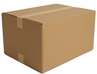10 Stück Faltkartons einwellig - 450 x 350 x 250 mm | Hansepack24