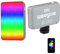 Weeylite S03 Mini RGB Video Lights,APP Control Portable LED On-Camera Photography Light,360° Full Color Rechargeable CRI 95+ 2800-6800K Dimmable Panel Lamp with Cold Shoe -Yellow