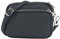 modamoda de - T231 - ital. Umhängetasche Klein Small aus Leder, Farbe:Dunkelblau