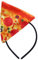 FRCOLOR Pizza Headband Funny Pizza Hat Headpieces Halloween Costumes Cosplay Hair Accessories for Women Adult Kids