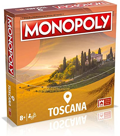 Winning Moves - Monopoly, Los pueblos más bellos de Italia, ed. Toscana