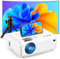 [Electric Keystone 6D/4P] Projector 4K, 5G WiFi Bluetooth Projector 20000L, VOPLLS Native 1080P Projectors with PPT, Zoom, Outdoor Projectors for TV Stick/iOS/Android