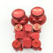 VKMKV for Dualshock 4 PS4 Pro Slim Controller Rot Metall Analogsticks Aluminium Dpad Aktionstasten for Playstation 4 Gamepad (Color : Red)