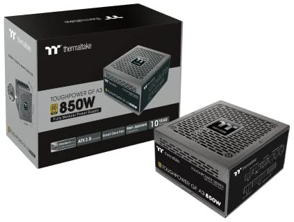 Thermaltake Toughpower GF A3 850W Gold | Totalmente Modular | ATX 3.0 | PCIe Gen 5