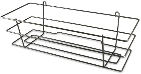 Galvanoplastica Fiorella - Fioriera da Parete [64 X 24 CM] Portavaso da Appendere, Vasi da appendere esterno, Vasi Sospesi per Piante, Fioriere da Balcone o da Parete - Colore Antracite