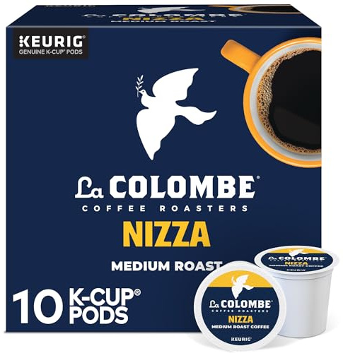 La Colombe® Coffee Roasters Nizza Medium Roast Coffee, Single Serve Keurig® K-Cup® Pods, 10-Count Box