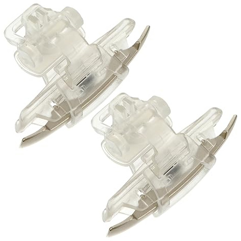 Mikikit 3paare Mobile Game Controller Mit Trigger-handgriffen Transparentes Smartphones Ergonomisches Design Langlebiges Material Optimiert Für Präzises Gaming Für Shooter-spiele