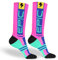 Chaussettes de sport pour homme et femme – Chaussettes adaptées pour la course, le cyclisme, le padel et le fitness – Design ergonomique pour votre exercice et vos entraînements quotidiens, Rose épic,